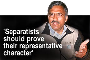 'Separatists should prove their representative character'