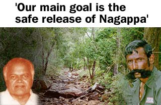 'Our main goal is the safe release of Nagappa'