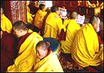 Morning prayers at Jokhang temple