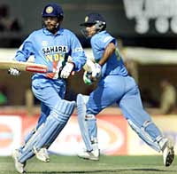 Virender Sehwag and Sourav Ganguly