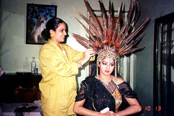 Neeta Lulla and Sridevi