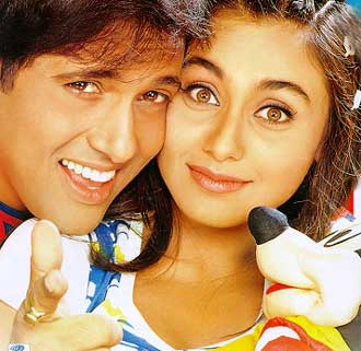 Govinda and Rani Mukherjee in Hadh Kar Di Aapne