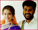 Meena and Prabhu Deva