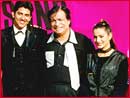 Aftab, Kader Khan and Amisha