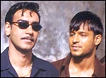 Vivek Oberoi and Ajay Devgan