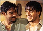 Vivek Oberoi and Ajay Devgan