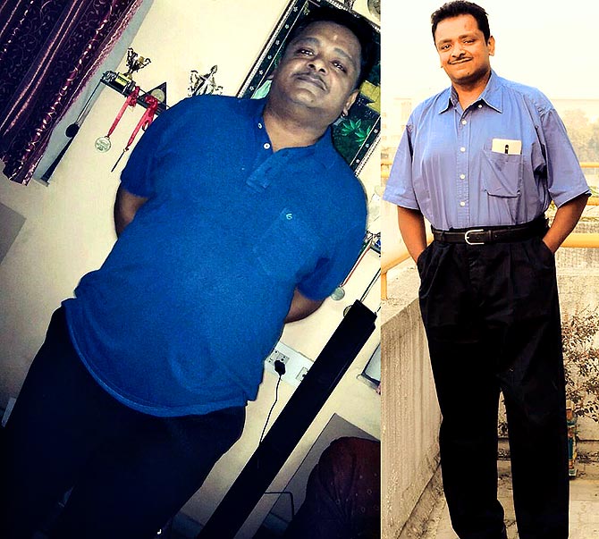 Subash went from 117 kg to 88 kg in 6 months