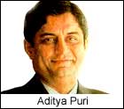 Aditya Puri, managing director, HDFC Bank