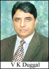 V K Duggal, Director General of Department of Tourism