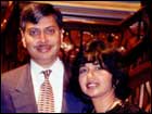 Phaneesh Murthy with his wife Jaya