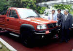 The new Telco pick-up truck. Reuters/Sucheta Das