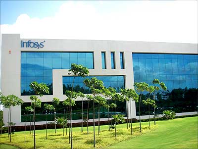 Infosys campus.