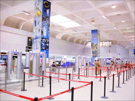 rediff.com: The stunning new Delhi airport