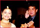 Namrata Shirodkar and Mahesh Manjrekar