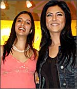 Ira Trivedi and Sushmita Sen