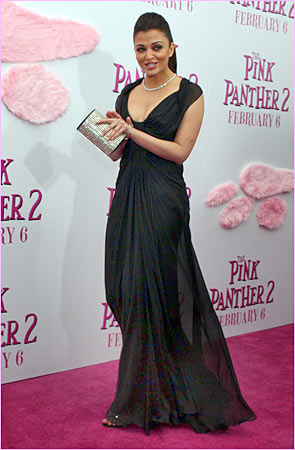 Aishwarya Rai Bachchan at the The Pink Panther 2 premiere in New York