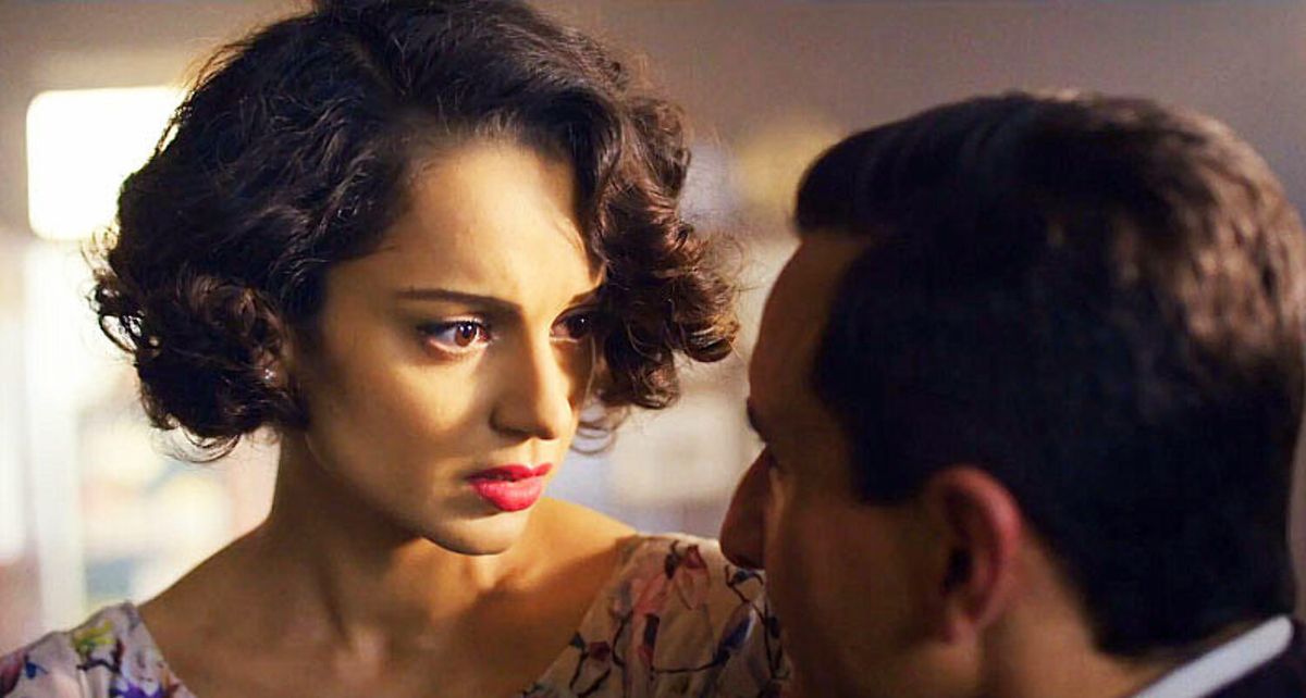 Kangana Ranaut and Saif Ali Khan in Rangoon