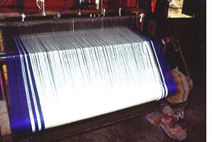 MoC sari on the loom
