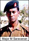 Major M Saravanan