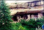 Cliff dwellings at Mesa Verde