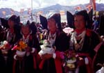 Ladakhi women festively attired